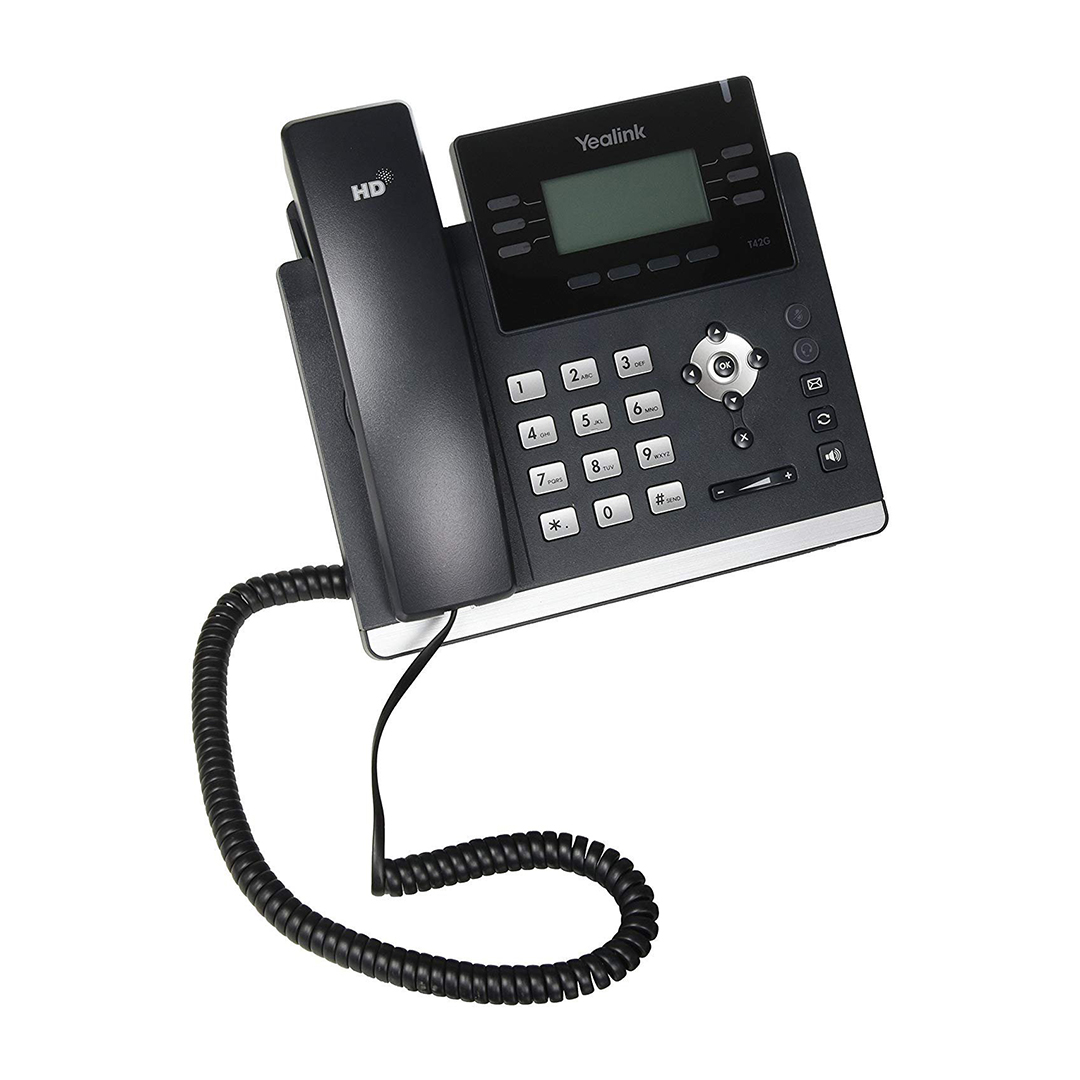 Yealink Replacement Handset For T40 T41 T42 Phone Models - Charcoal Color